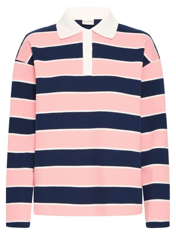 Pulz Jeans - ARIEL Sporty Rugbybluse