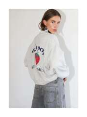 LOLLYS LAUNDRY - SYDNEY Sweatshirt Med Jordbær