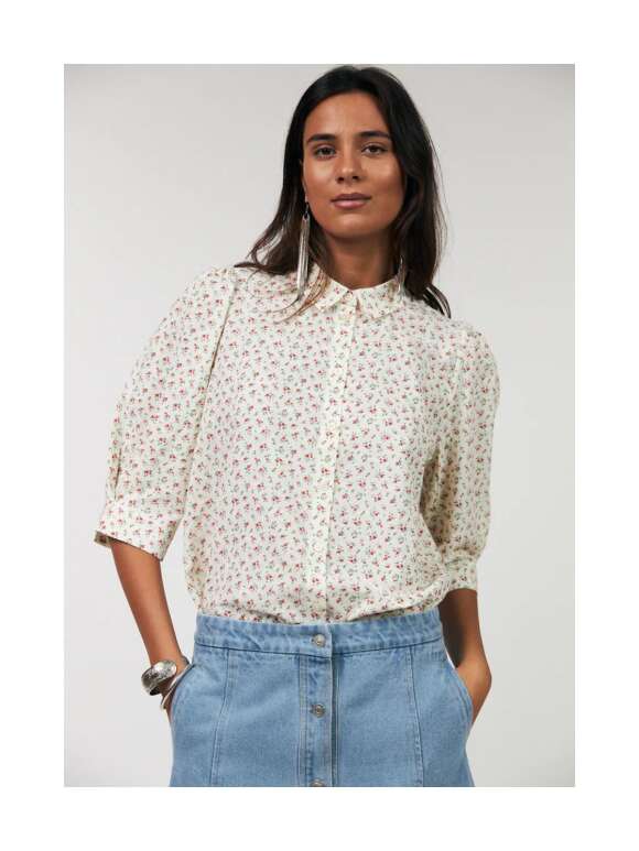 LOLLYS LAUNDRY - BONO Skjortebluse