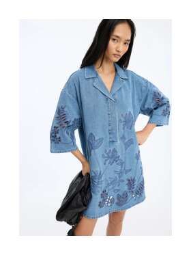 Munthe - BELLAR Feminin Denim Kjole
