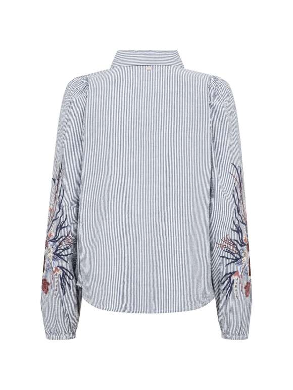 Mos Mosh - CIU OXFO Klassisk Stribet Skjorte