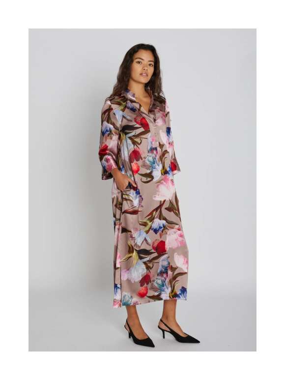 PBO - SIMBIA Lang Silke Kjole