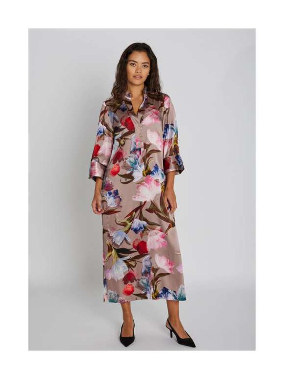 PBO - SIMBIA Lang Silke Kjole