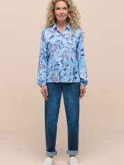 Bianca - ADINA Bluse Med Floraprint