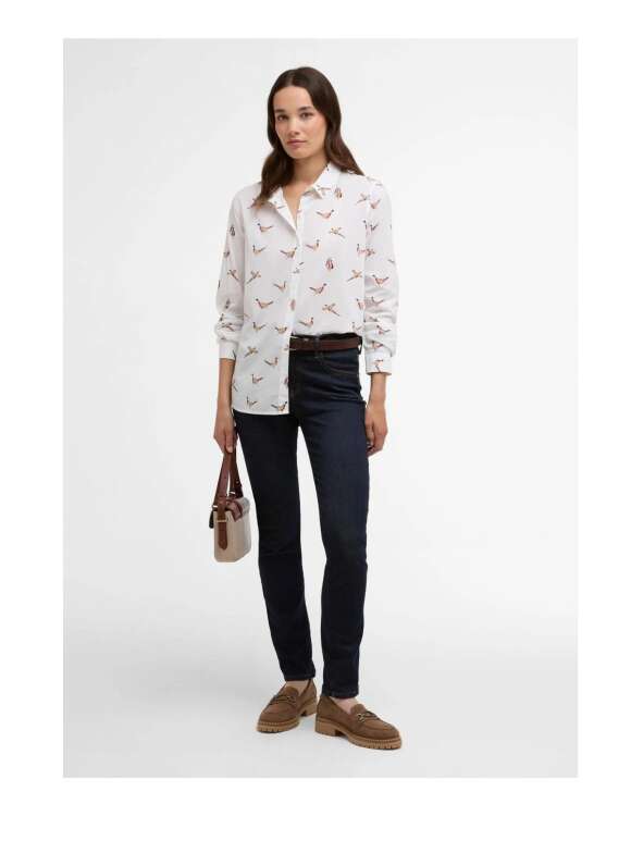 BARBOUR -  SAFARI Skjorte Med Fasaner