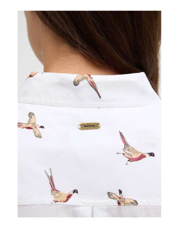 BARBOUR -  SAFARI Skjorte Med Fasaner