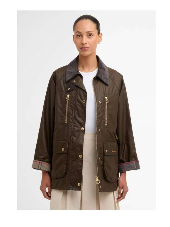 BARBOUR - ARGILL WAX Klassisk Jakke