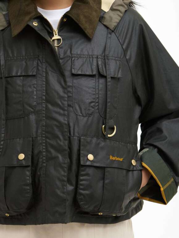 BARBOUR - LIZA WAX JAKKE