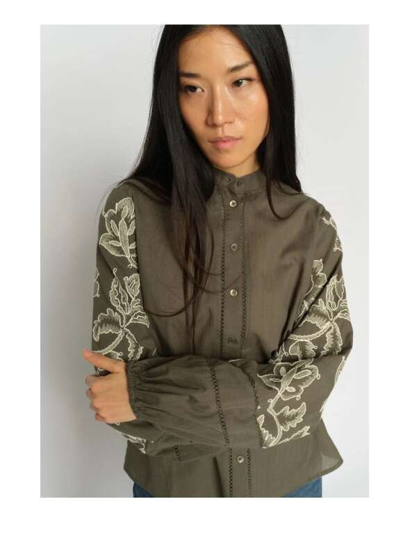 Mos Mosh - LOUIS Raffineret Skjortebluse