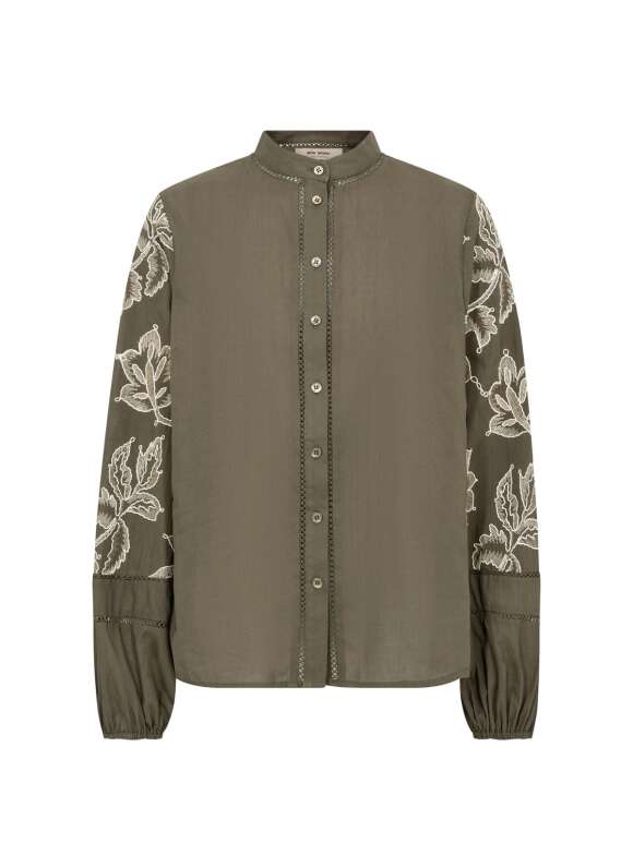 Mos Mosh - LOUIS Raffineret Skjortebluse