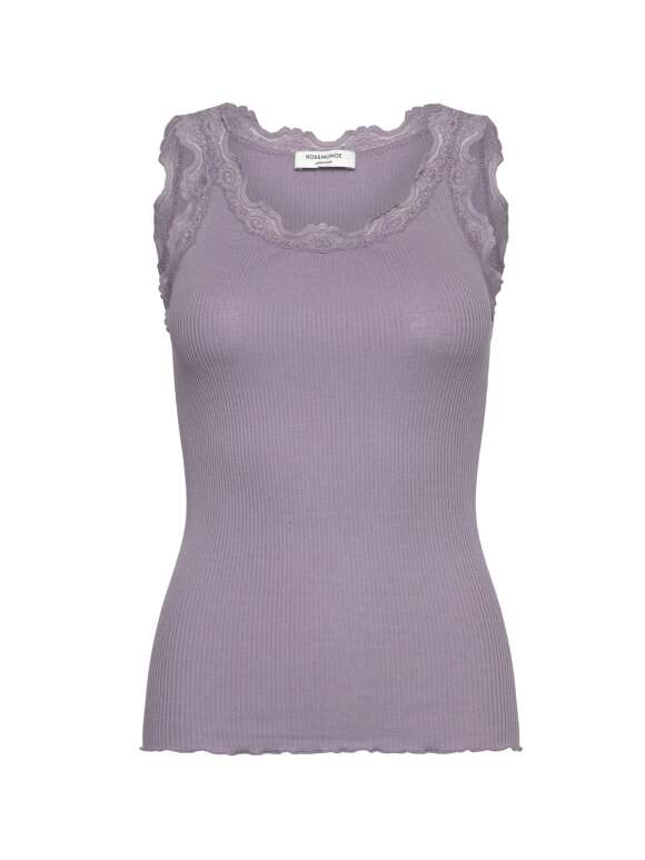 Rosemunde - Blondetop - Mange farver