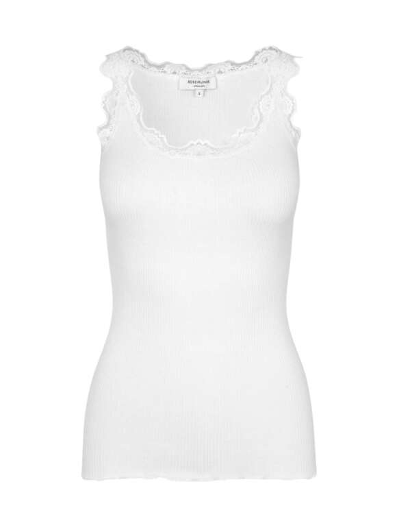 Rosemunde - Blondetop - Mange farver