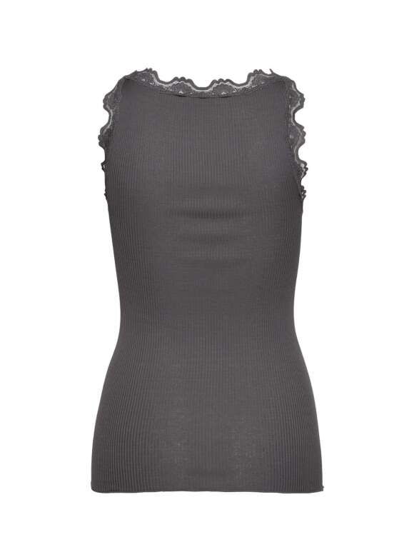 Rosemunde - Blondetop - Mange farver