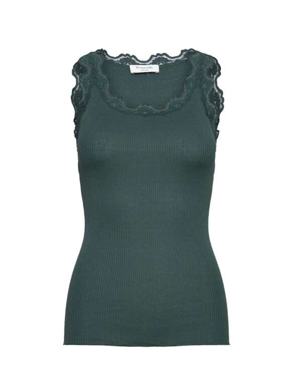 Rosemunde - Blondetop - Mange farver