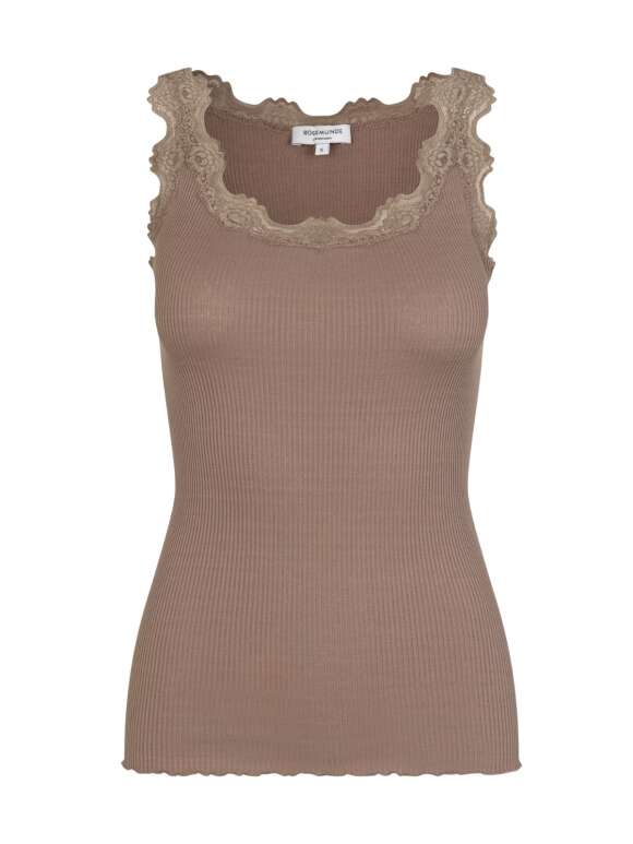 Rosemunde - Blondetop - Mange farver