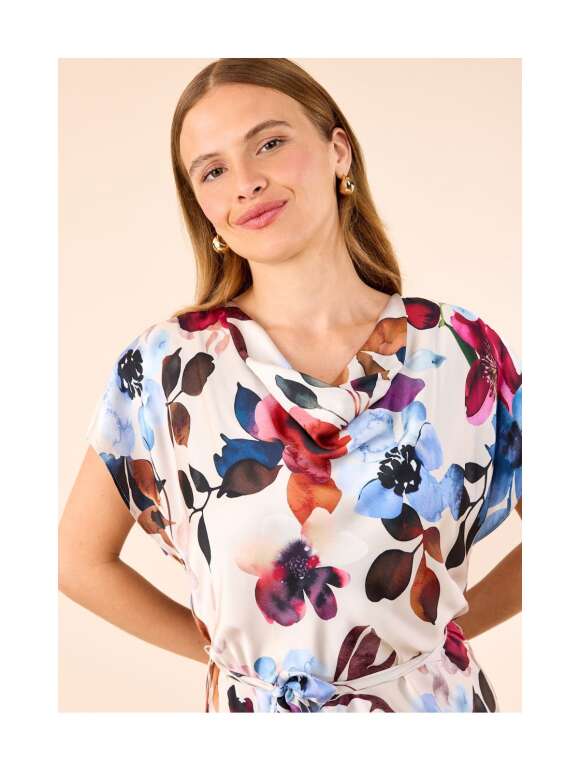 MOLLY JO - Elegant Flora Kjole