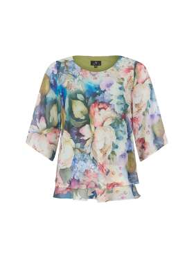 MOLLY JO - Romantisk Bluse