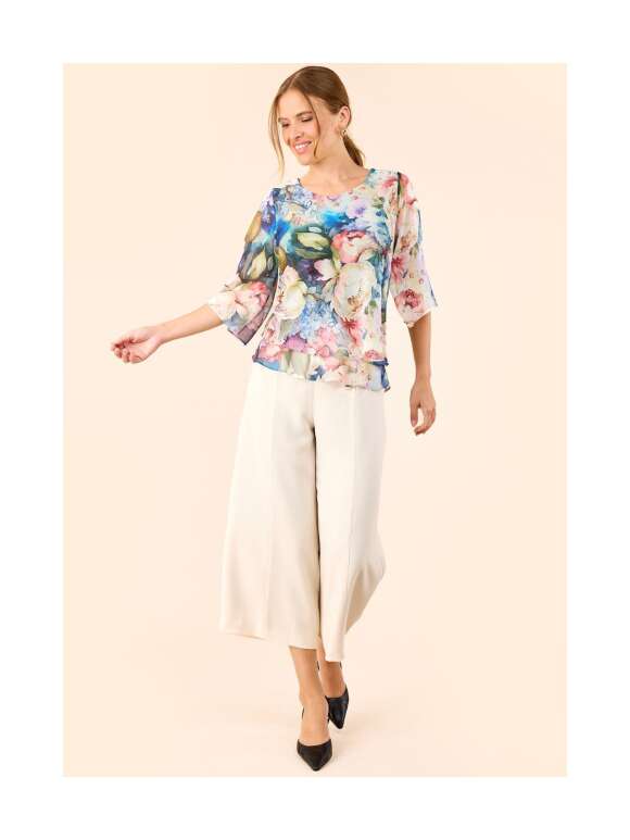 MOLLY JO - Romantisk Bluse