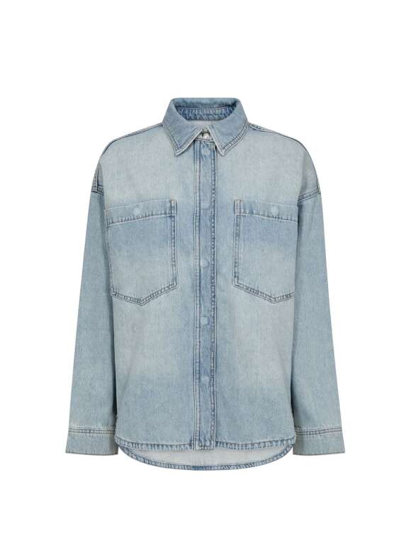 Mos Mosh - Tidløs Klassisk Denimskjorte