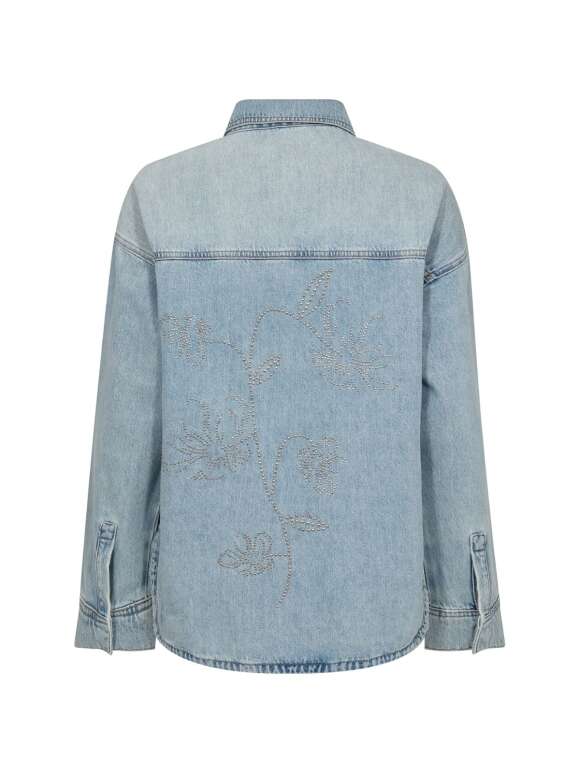 Mos Mosh - Tidløs Klassisk Denimskjorte