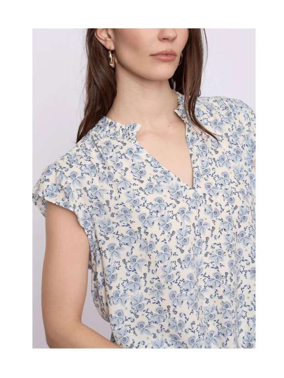 REDGREEN - ANEMONE Feminin Bluse Top