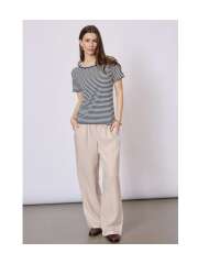 REDGREEN - CECILLIE Klassisk Stribet T-shirt REDGREEN - CECILLIE Klassisk Stribet T-shirt