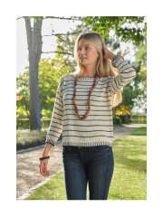 Skovhuus - STRIBET STRIK Skovhuus - STRIBET STRIK