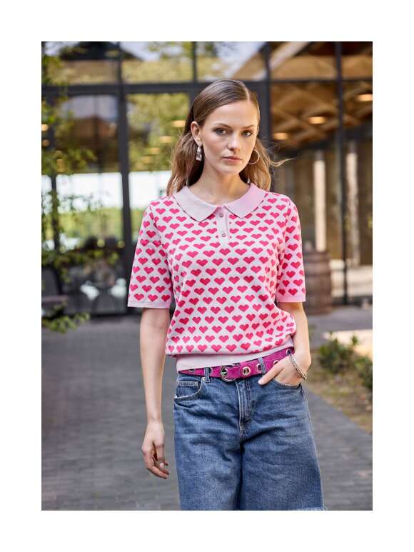 Skovhuus - STRIKKET POLO