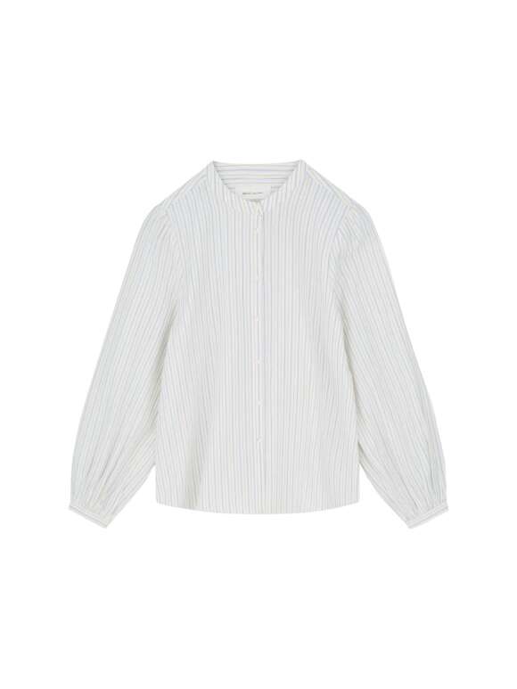 Skall - VITA Finstribet Skjorte 