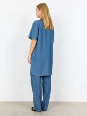 Soya - CAISHO 3 Pinestripe Denim Kjole