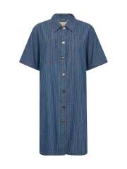 Soya - CAISHO 3 Pinestripe Denim Kjole