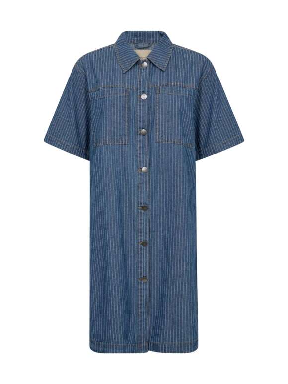 Soya - CAISHO 3 Pinestripe Denim Kjole