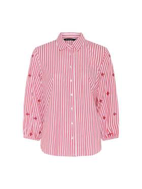 Micha - Feminin Stribet Skjorte