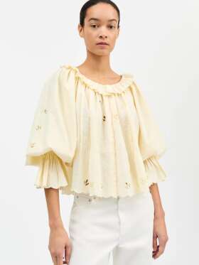 Skall -  FLEURIE Stilfuld Bluse