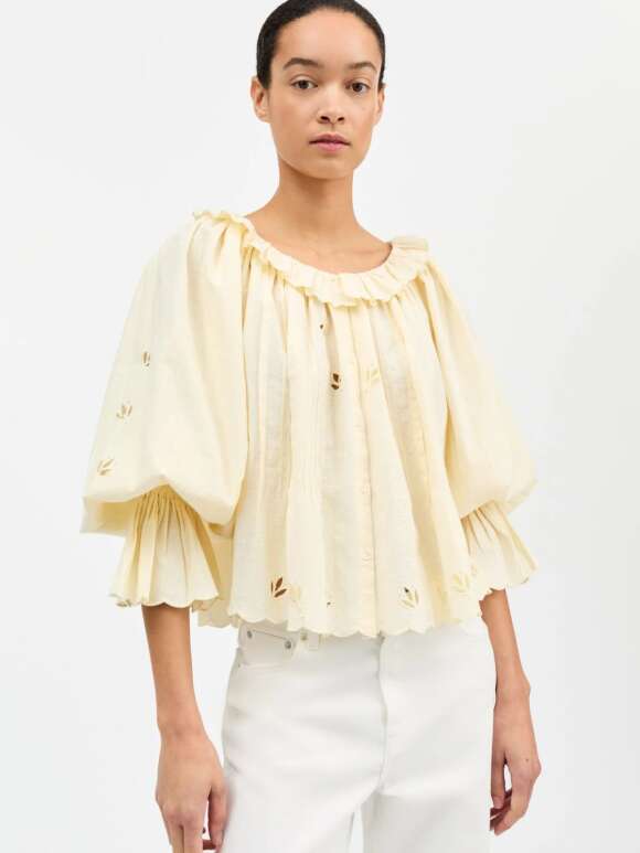 Skall -  FLEURIE Stilfuld Bluse