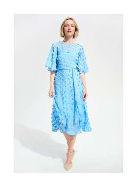 Joseph Ribkoff - Raffineret Midi-Wrap-Kjole