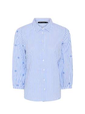 Micha - Feminin Stribet Skjorte