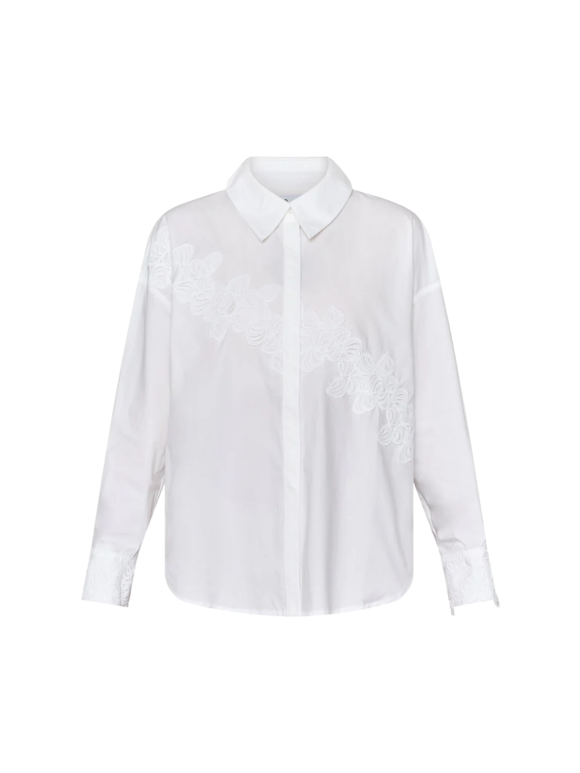 Love and Divine - SKJORTE MED BLONDEDETALJER