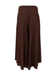 Black Colour - DAVINA SPILT SKIRT