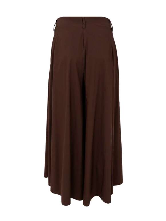 Black Colour - DAVINA SPILT SKIRT