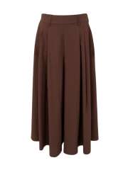 Black Colour - DAVINA SPILT SKIRT