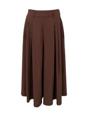 Black Colour - DAVINA SPILT SKIRT