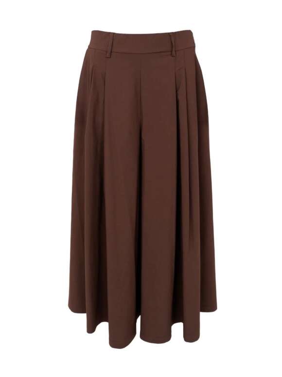 Black Colour - DAVINA SPILT SKIRT