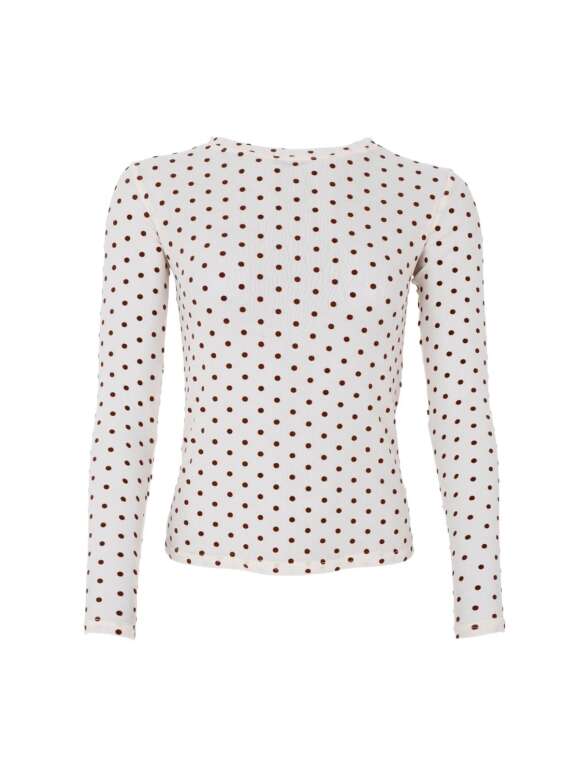 Black Colour - JENNIE DOTTED MESH