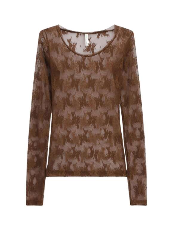 Imperial - BLONDE MESH TOP