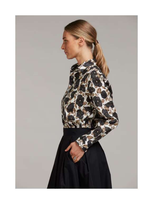 Stenstrøms - SIRA Flora Hør Skjorte