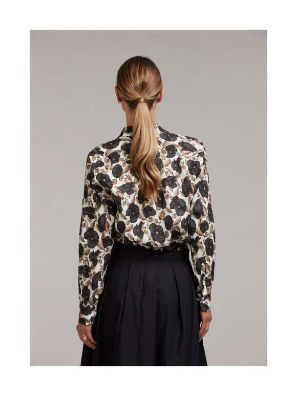 Stenstrøms - SIRA Flora Hør Skjorte