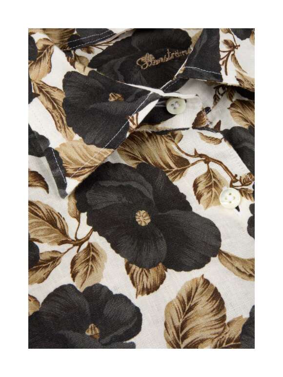 Stenstrøms - SIRA Flora Hør Skjorte