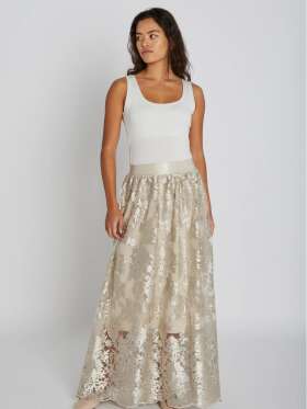 PBO - VENUS Sofistikeret Blondenederdel