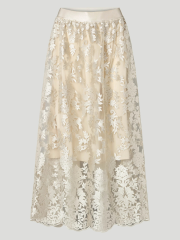 PBO - VENUS Sofistikeret Blondenederdel